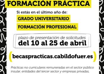 Il Cabildo di Fuerteventura apre il bando per le borse di studio per la formazione pratica