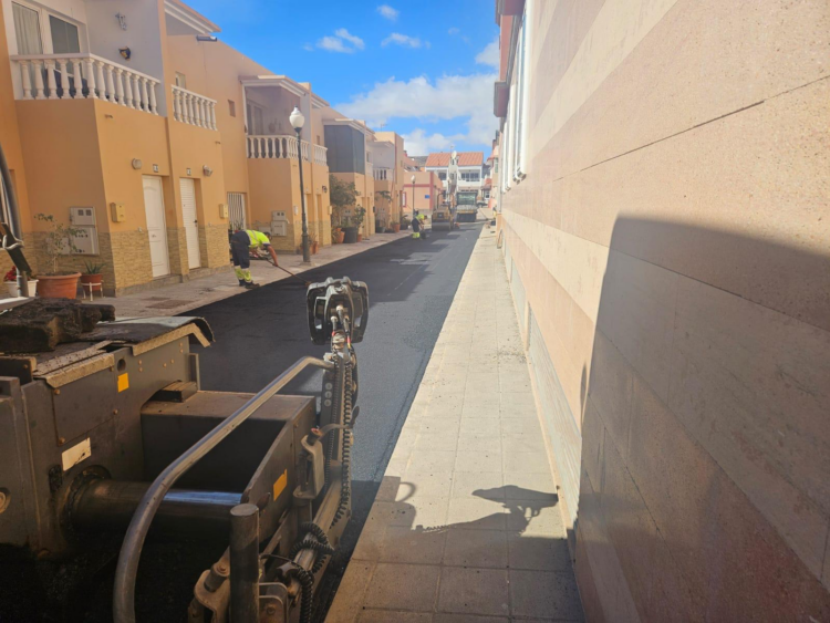 El Ayuntamiento de Pájara finaliza las obras de mejora en la calle Albacora de La Lajita