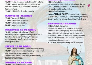 Deportes, música y tradición centran el programa de las fiestas en honor a Nuestra Señora de la Inmaculada Concepción en La Lajita