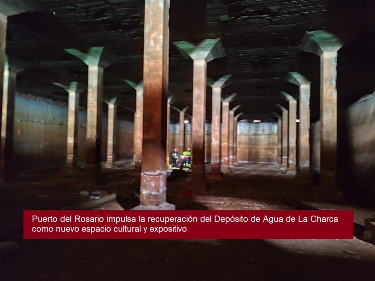 Puerto del Rosario impulsa la recuperación del Depósito de Agua de La Charca como nuevo espacio cultural y expositivo