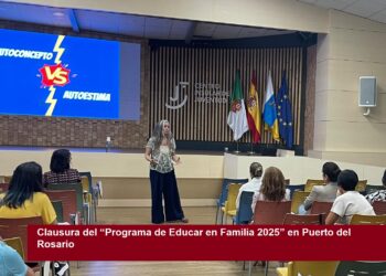 Chiusura del programma “Educare in famiglia 2025” a Puerto del Rosario