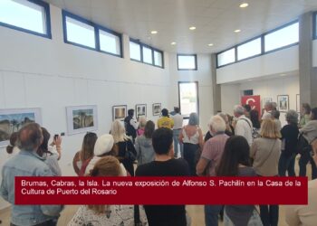 Brumas, Cabras, la Isla, die neue Ausstellung von Alfonso S. Pachilín in der Casa de la Cultura von Puerto del Rosario.