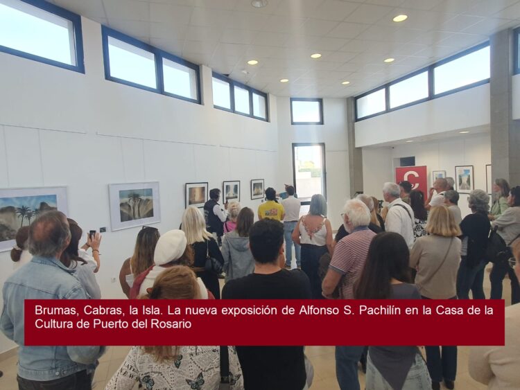 Brumas, Cabras, la Isla, la nueva exposición de Alfonso S. Pachilín en la Casa de la Cultura de Puerto del Rosario