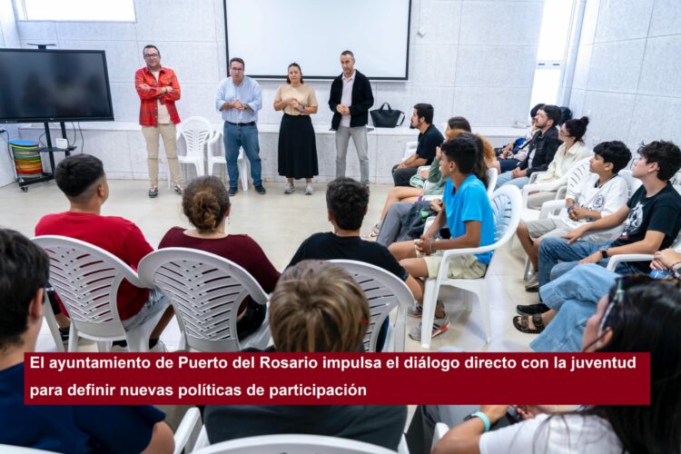 El ayuntamiento de Puerto del Rosario impulsa el diálogo directo con la juventud para definir nuevas políticas de participación