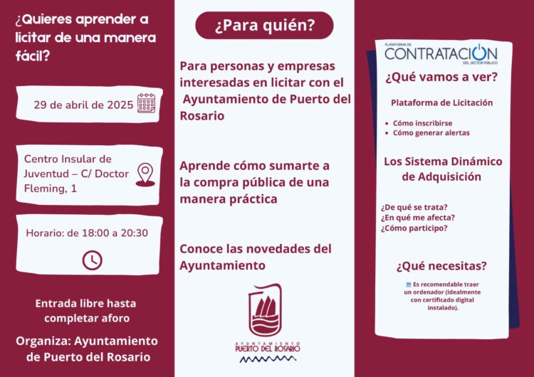 Puerto del Rosario hace una apuesta por la formación y la participación empresarial