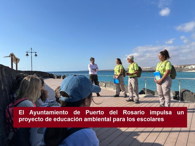 El Ayuntamiento de Puerto del Rosario impulsa un proyecto de educación ambiental para los escolares
