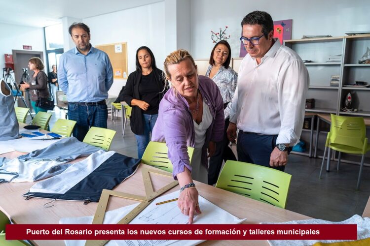 Puerto del Rosario presenta nuevos talleres comunitarios en el Centro Polivalente El Charco
