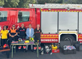 El Ayuntamiento de Pájara invierte más de 45.000 euros en material nuevo para Bomberos, Protección Civil y Playas 