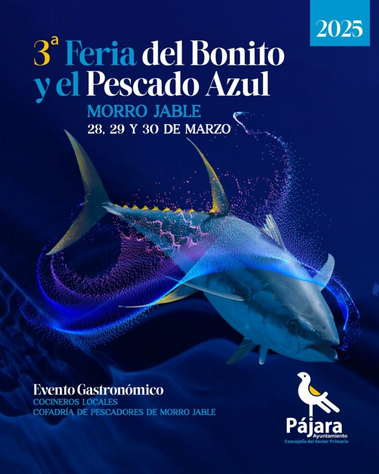 El Ayuntamiento de Pájara celebra la tercera edición de la Feria del Bonito y el Pescado Azul en Morro Jable