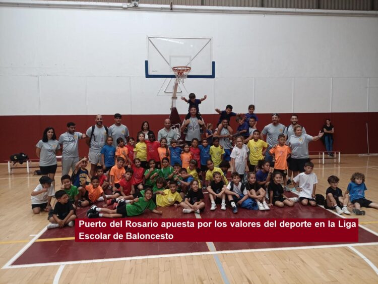 Puerto del Rosario scommette sui valori dello sport nel campionato scolastico di pallacanestro.