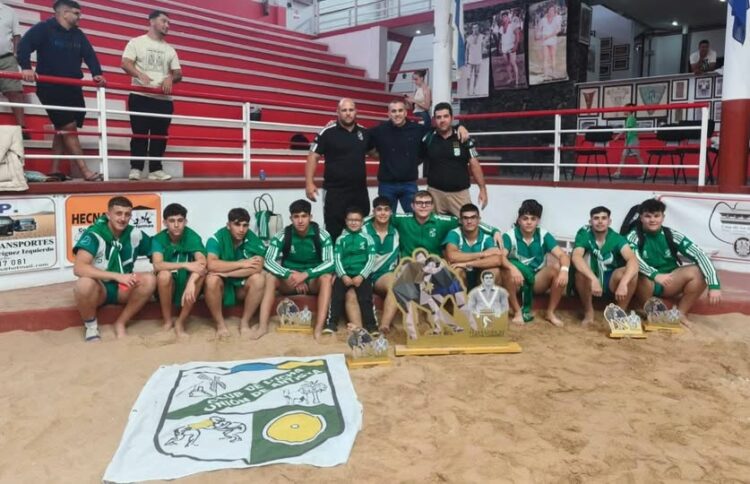 Victory of the Cadets of CL Unión Antigua undisputed champions of the Juan Barbuzano Tournament.