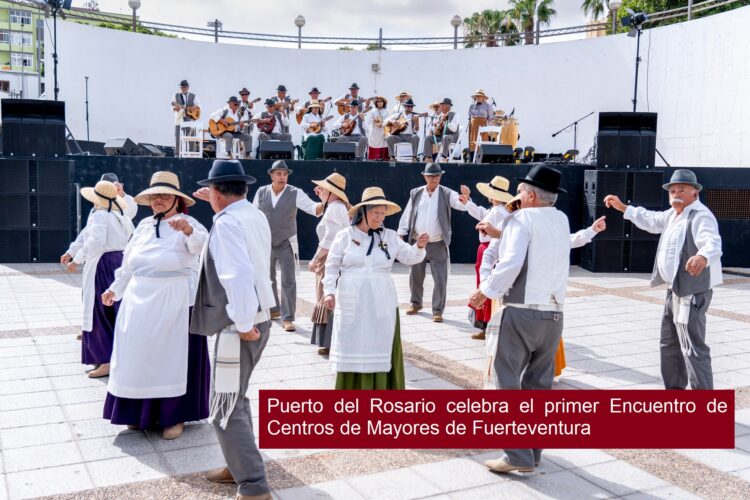 Puerto del Rosario celebra el primer Encuentro de Centros de Mayores de Fuerteventura