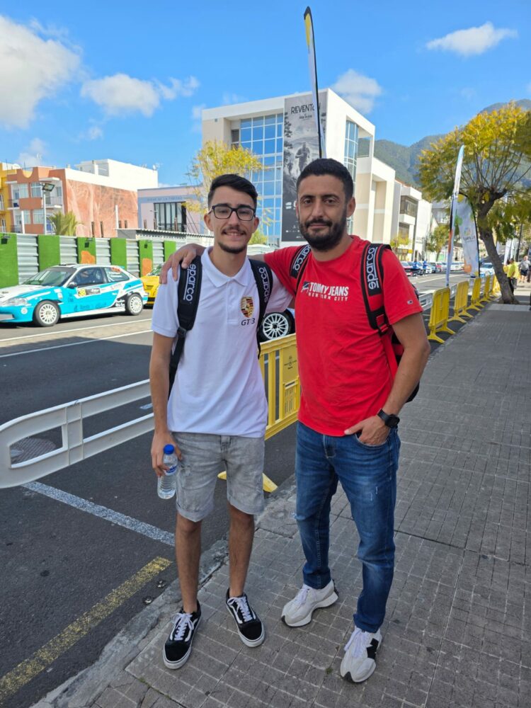 51 Rally de Senderos de La Palma gli unici due copiloti dell’isola di La Palma sono di Antigua.