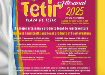 Puerto del Rosario celebra el Mercado Artesanal de Tetir, el sábado 17 y domingo 18 de mayo