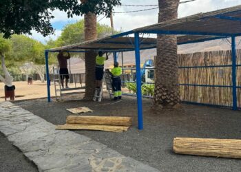 El Ayuntamiento de Pájara impulsa mejoras en los espacios públicos de Tarajal de Sancho