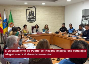 Der Stadtrat von Puerto del Rosario fördert eine umfassende Strategie gegen Schulabsentismus