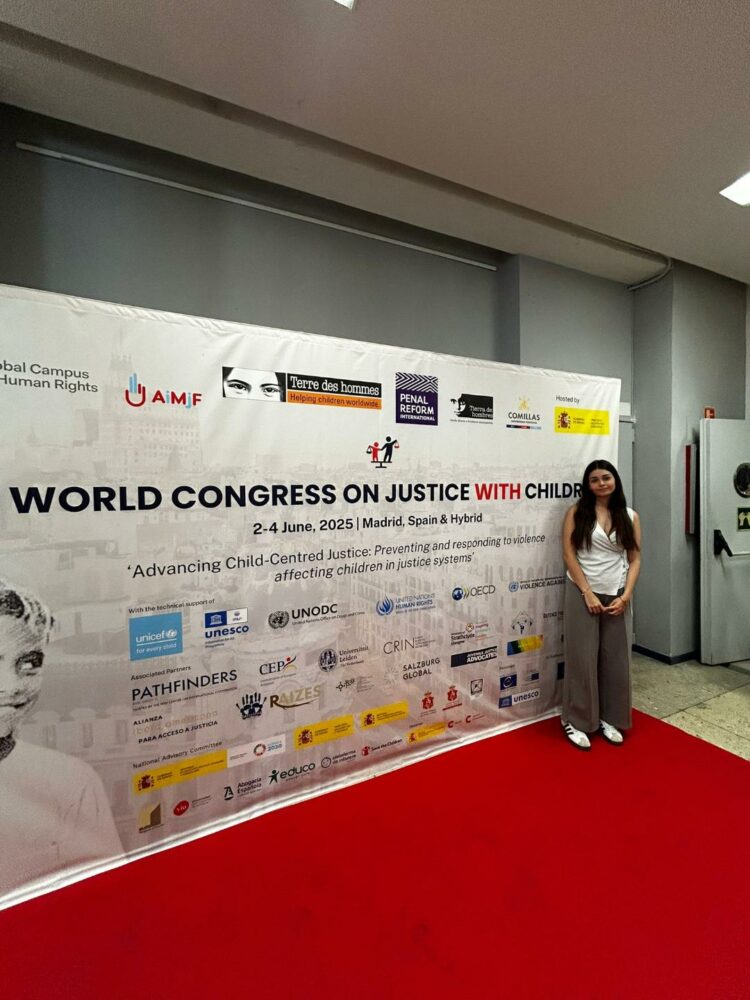 The CAI of Puerto del Rosario participates in Madrid in the “V World Congress on Justice with Children”.