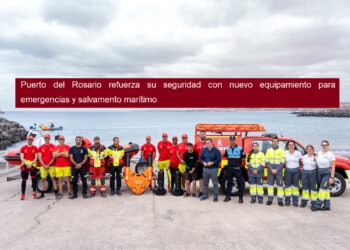 Puerto del Rosario refuerza su seguridad con nuevo equipamiento para emergencias y salvamento marítimo