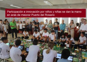Kinderbeteiligung und Innovation gehen Hand in Hand, um Puerto del Rosario zu verbessern