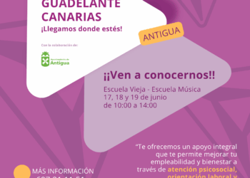 La Guadelante Canarias Guagua arriva ad Antigua