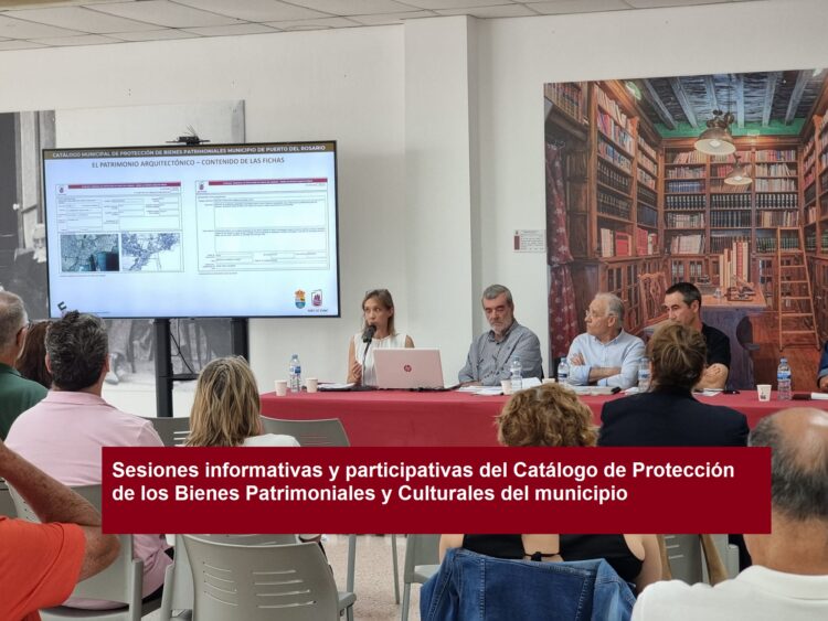 Informative und partizipative Sitzungen über den Katalog zum Schutz des Kulturerbes und der Kulturgüter der Gemeinde.