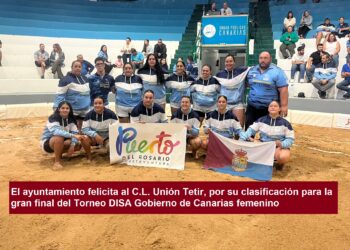 C.L. Unión Tetir, qualifiziert sich für das große Finale des DISA-Turniers der Frauen der Kanarischen Regierung.