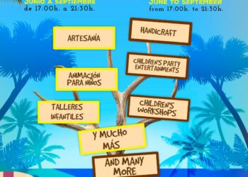 Mercato estivo di varietà a Caleta de Fuste