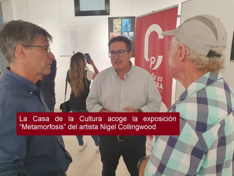 Die Casa de la Cultura zeigt die Ausstellung „Metamorphosis“ des Künstlers Nigel Collingwood.