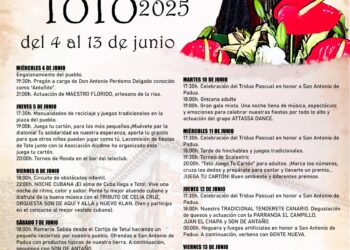 Pájara celebra i festeggiamenti in onore di San Antonio di Padova a Toto