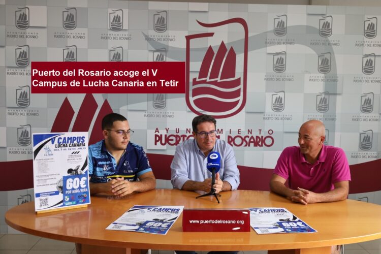 Puerto del Rosario hosts the V Campus de Lucha Canaria in Tetir