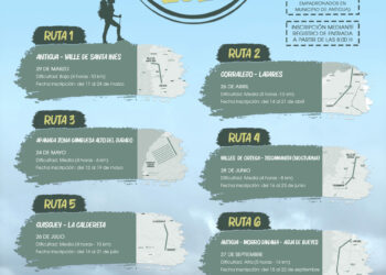 Nuovo successo di iscrizioni per l’itinerario escursionistico da Guisguey a La Caldereta