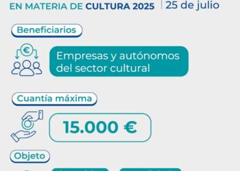 ﻿El Cabildo abre la convocatoria de ayudas para apoyar proyectos de empresas y profesionales culturales
