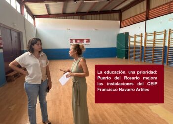 La educación, una prioridad: Puerto del Rosario mejora las instalaciones del CEIP Francisco Navarro Artiles