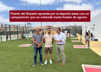 Puerto del Rosario bets on grassroots sports with a camp that lasts until the end of August.