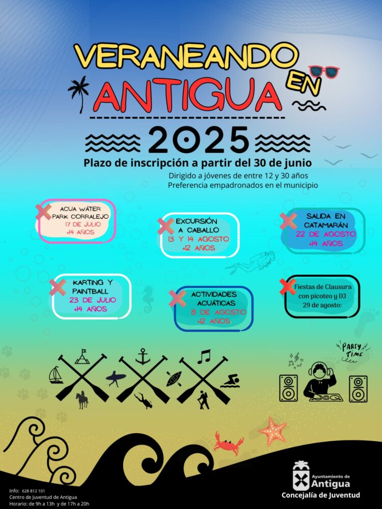 Actividades Juveniles Veraneando en Antigua