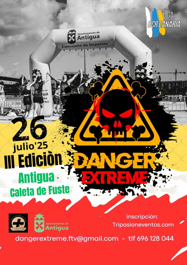 Antigua präsentiert die Ausrüstung und die Trophäen für das III OCR Danger Extreme Caleta de Fuste