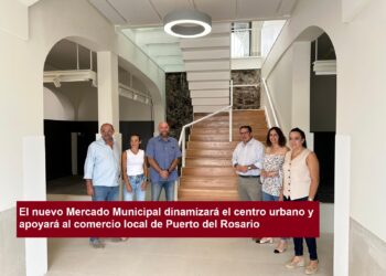 The new Municipal Market will revitalize the urban center and support local commerce in Puerto del Rosario.