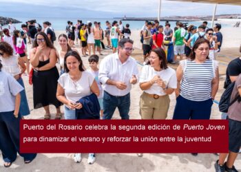 Puerto del Rosario celebrates the second edition of Puerto Joven to invigorate the summer and strengthen the union among the youth