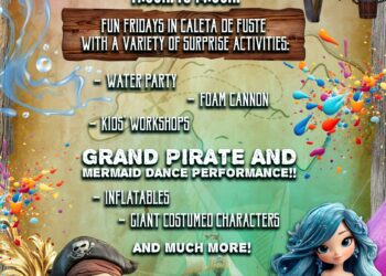 Feste estive per bambini sulla spiaggia di El Castillo