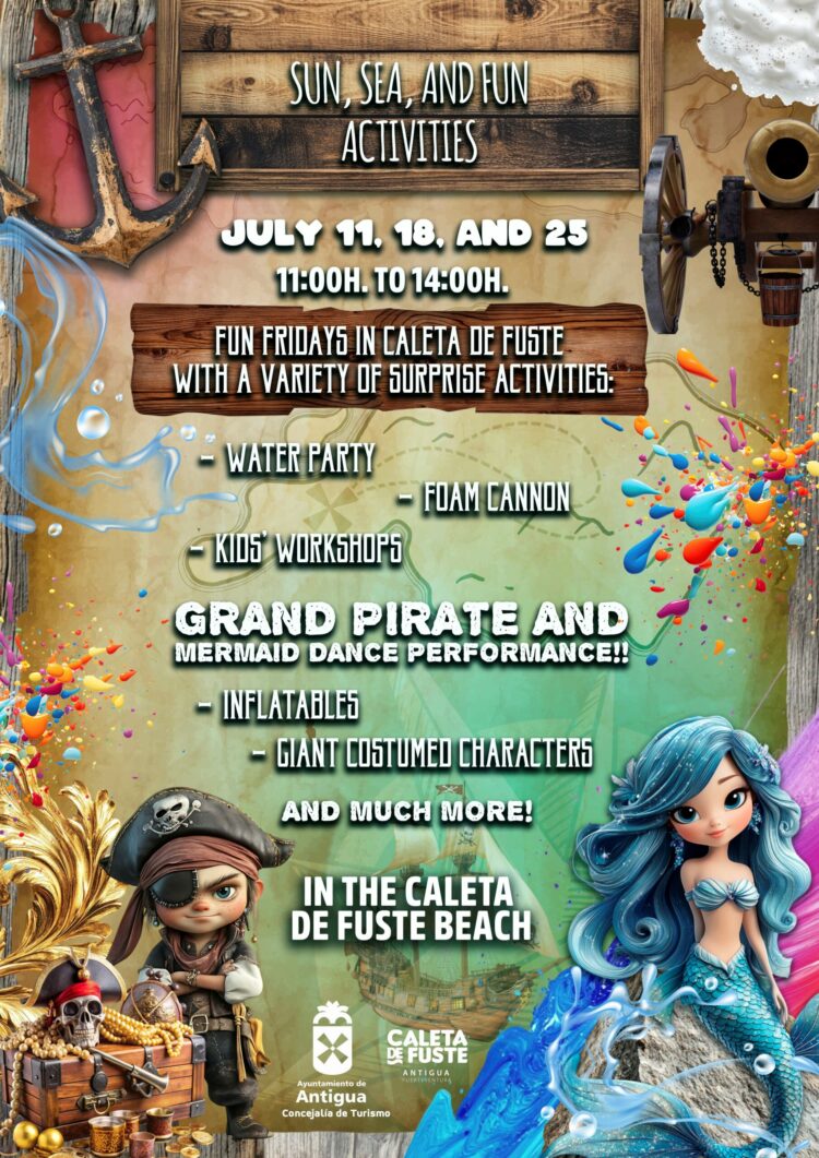 Fiestas Infantiles de Verano en la playa de El Castillo