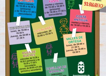 Antigua organiza la nueva temporada de Clases de Apoyo en ocho localidades del Municipio