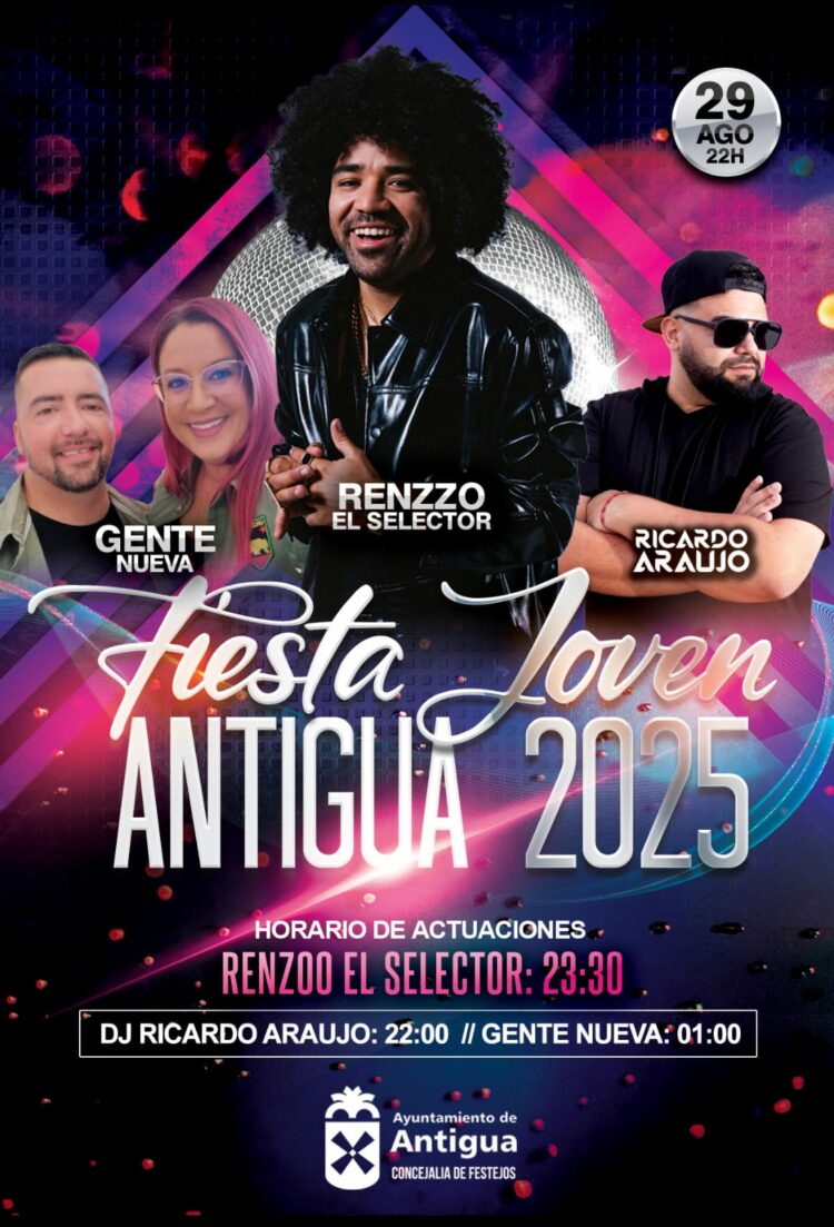 Fiesta Joven este viernes en Antigua con los DJ Renzzo El Selector y Ricardo Araujo