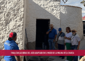 Finalizan las obras del aseo adaptado en el Museo de La Molina en La Charca