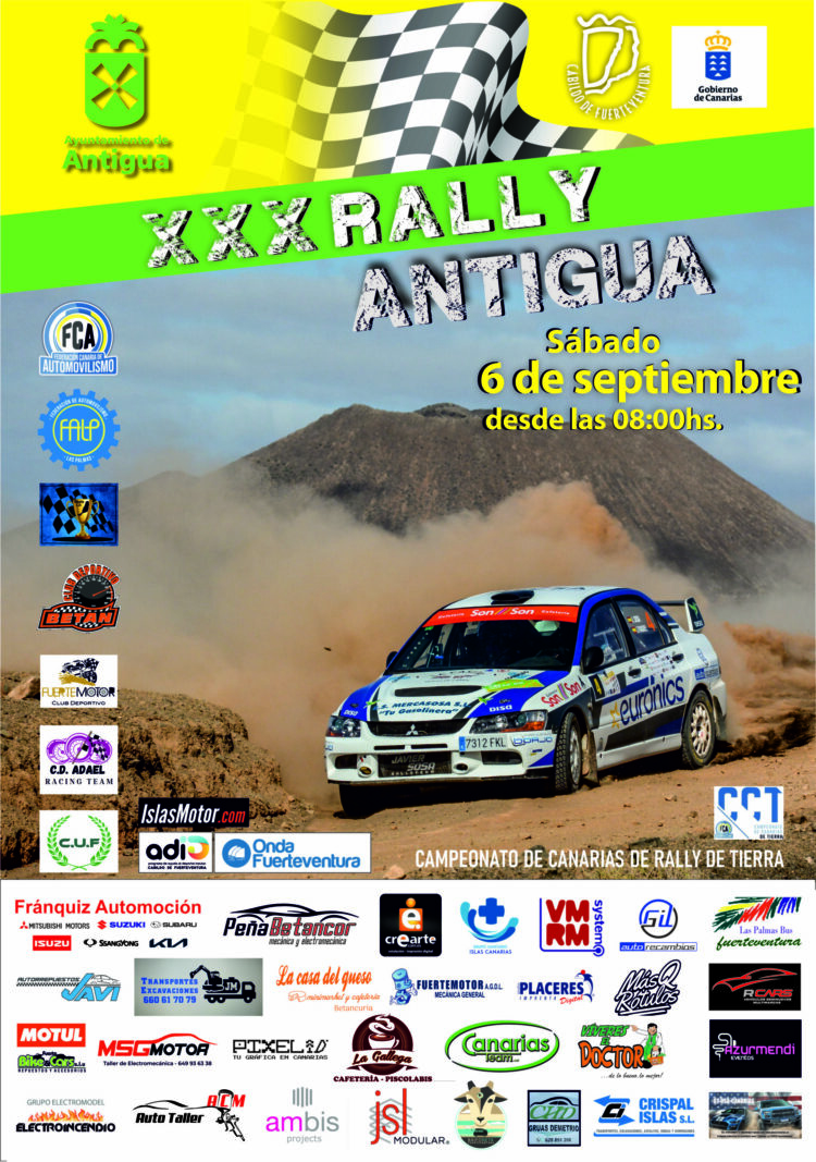 Rally de Antigua, treinta años encendiendo motores