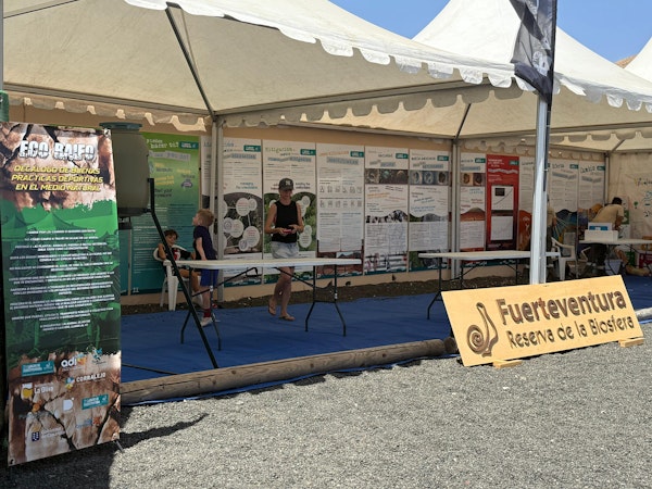 La Reserva de la Biosfera presente en la Feria de Sostenibilidad y Deporte Sostenible, en el marco de Baifo Extreme