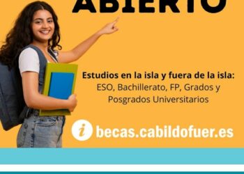El Cabildo abre la convocatoria de becas al estudio dentro y fuera de la Isla, alojamiento y movilidad﻿