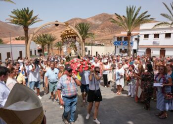 Fuerteventura celebra el acto religioso principal en Honor a Nuestra Señora de La Peña