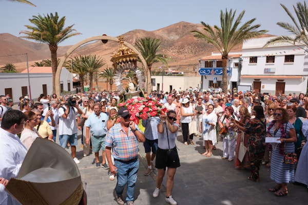 Fuerteventura celebra el acto religioso principal en Honor a Nuestra Señora de La Peña