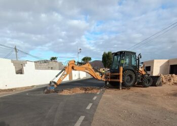 El Cabildo de Fuerteventura realiza actuaciones combinadas con el Ayuntamiento de Tuineje