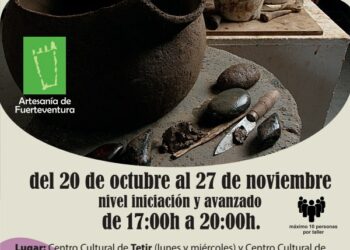 El Cabildo impulsa la alfarería majorera a través de talleres formativos de EnRedArte